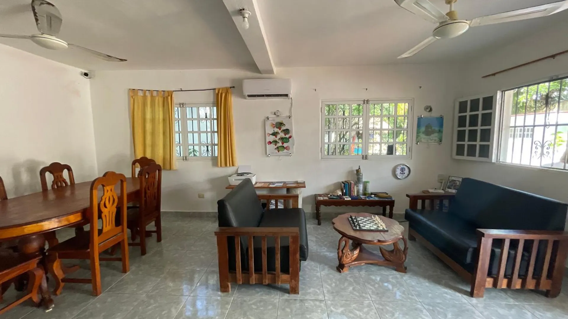 ホームステイ Casamaya Hostel & Diving コスメル